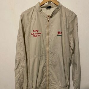 Labatt 50 vintage 80s Beige Lightweight Men's Jacket